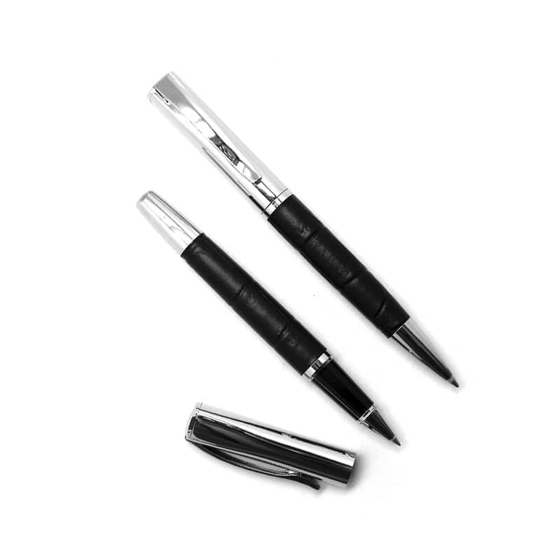 Conjunto Couro Sint. Caneta Esfero + Canta Roller - imagem 1