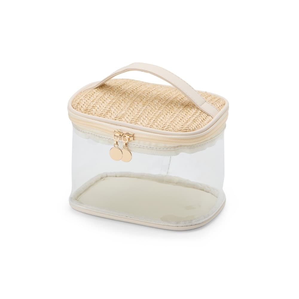 Necessaire Pvc e Palha para Personalizar - imagem 1
