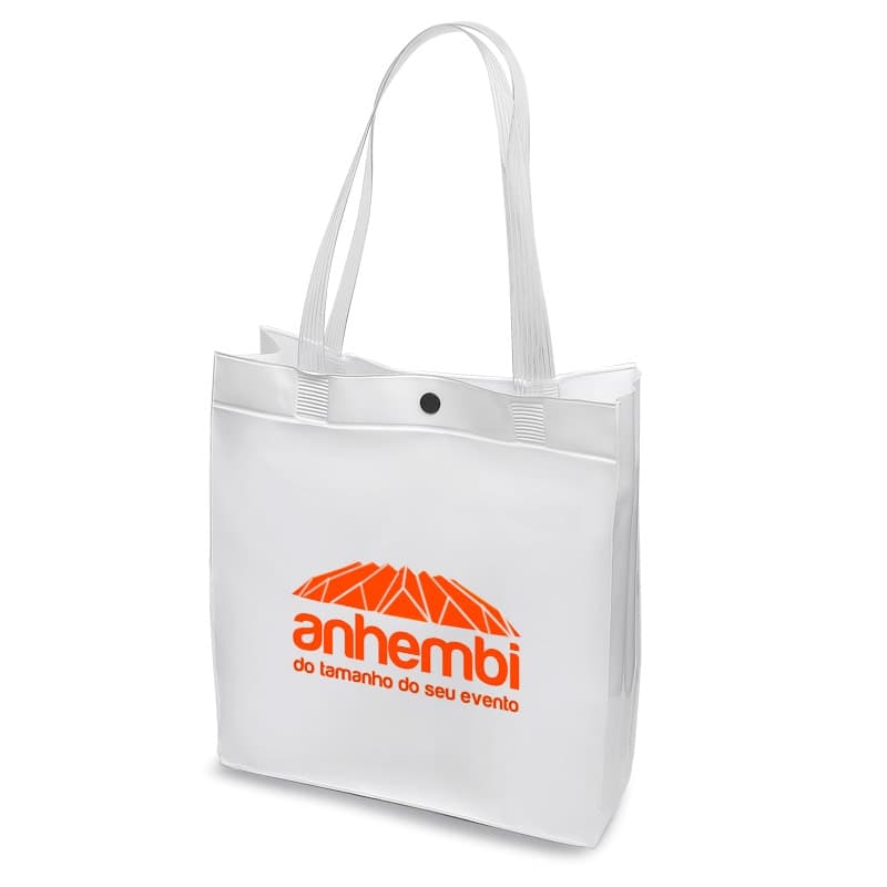 Sacola em PVC Cristal Opaca Personalizada - imagem 1