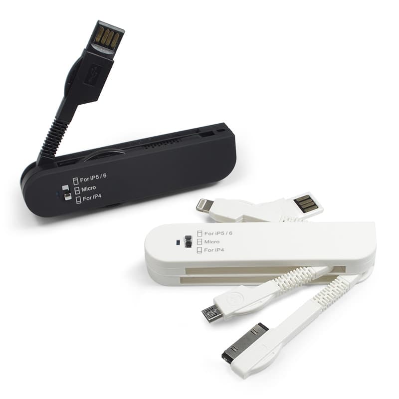 Cabo USB Multifuncional Formato Canivete - imagem 1