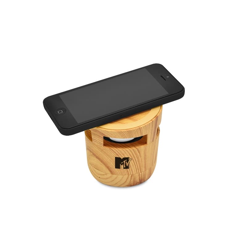 Carregador Portatil Wireless 300mAh com Caixa de Som Personalizado - imagem 1