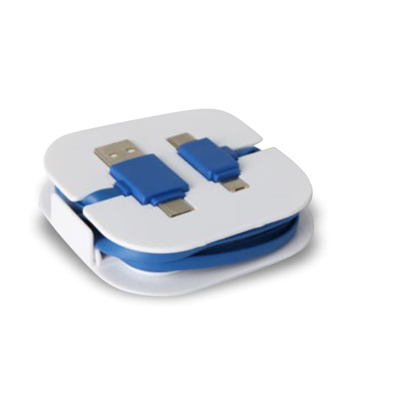 Cabo USB com Suporte para Celular Personalizado - imagem 1