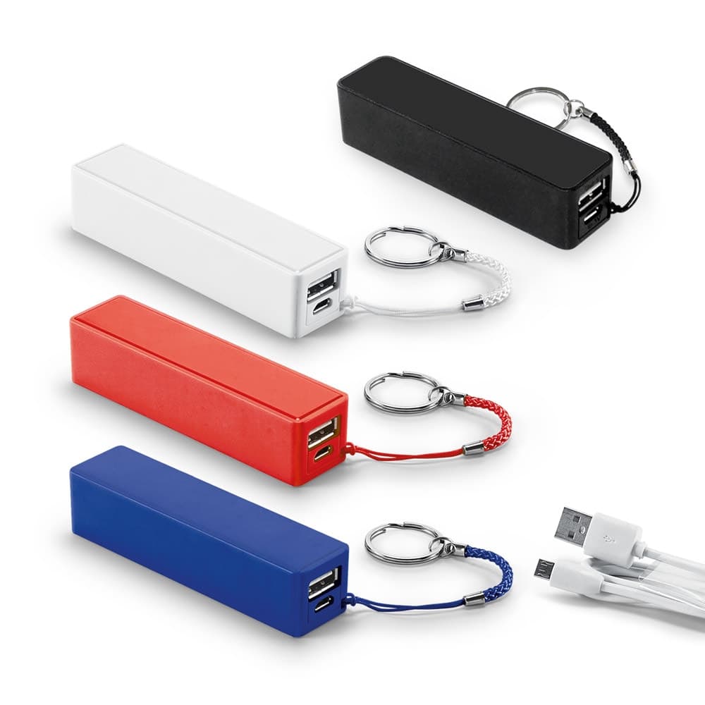 Carregador Portatil Power Bank 1600mAh Personalizado - imagem 1