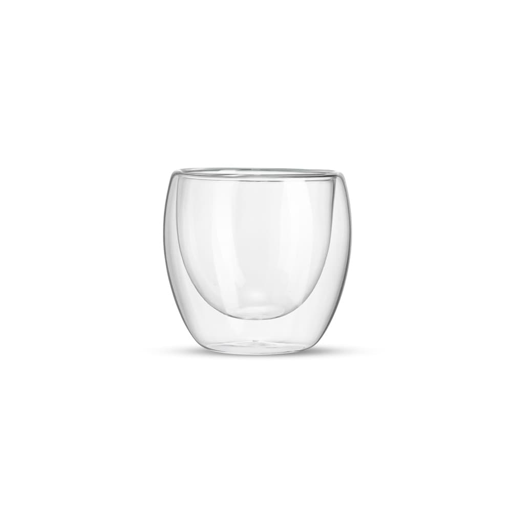 Copo de Vidro Parede Dupla 160ml Personalizado - imagem 1