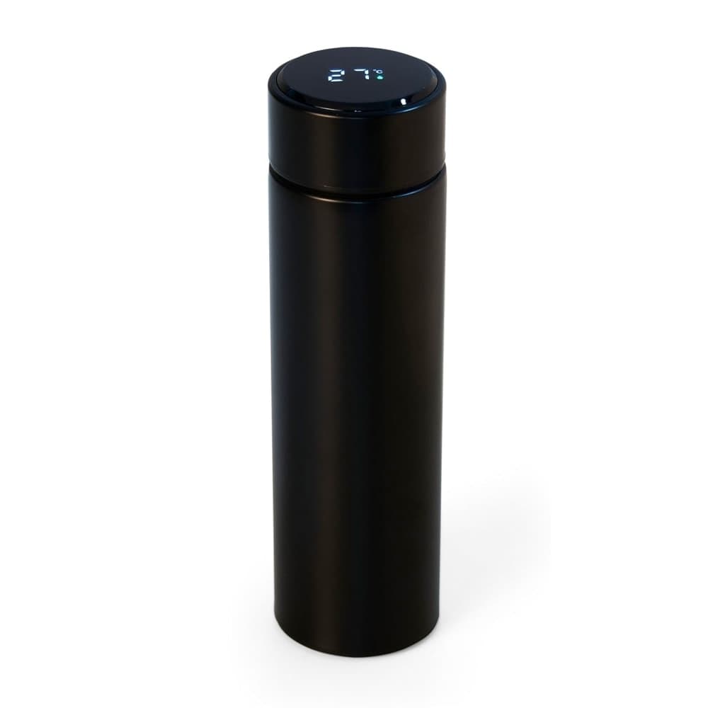 GARRAFA TERMICA 400ML C/ TERMOMETRO - imagem 1