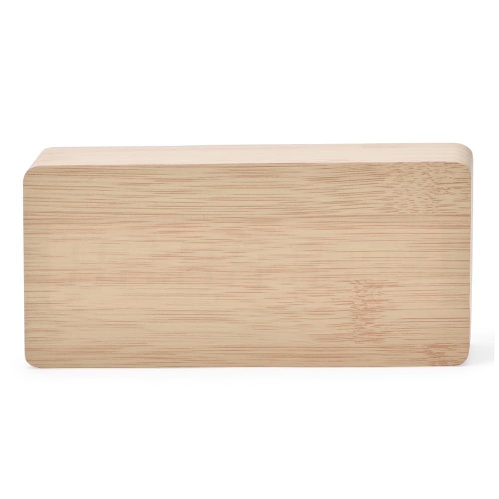 RELOGIO DESPERTADOR DE MADEIRA COM PAINEL LED - imagem 1