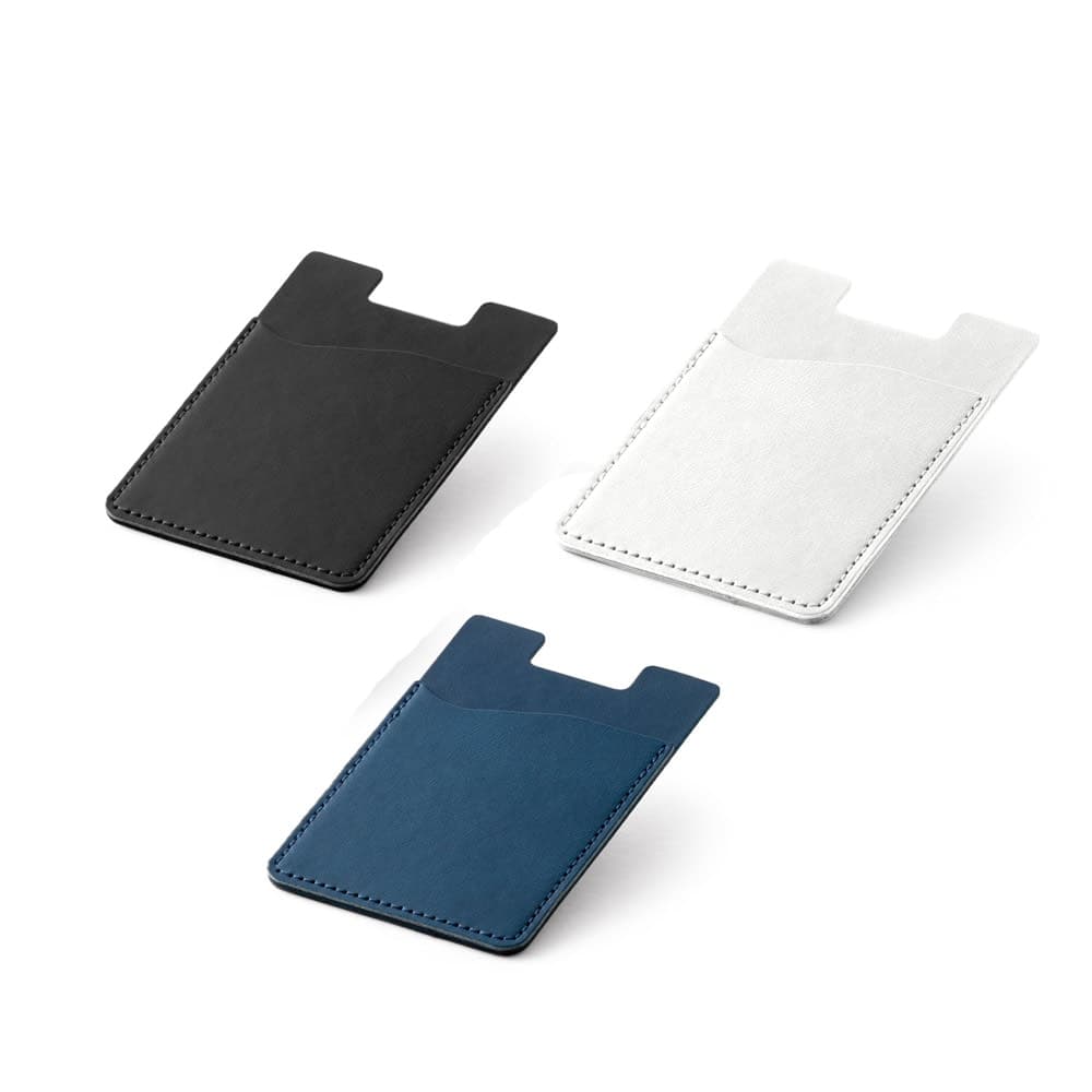 Porta cartoes para celular com bloqueio de RFID em PU - imagem 1