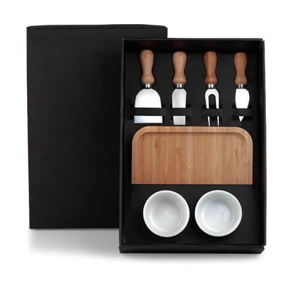 Kit para Petisco e Queijo 7 Peças Personalizado - segunda imagem