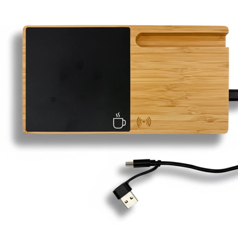 Carregador Wireless 10W e aquecedor de Caneca - imagem 1