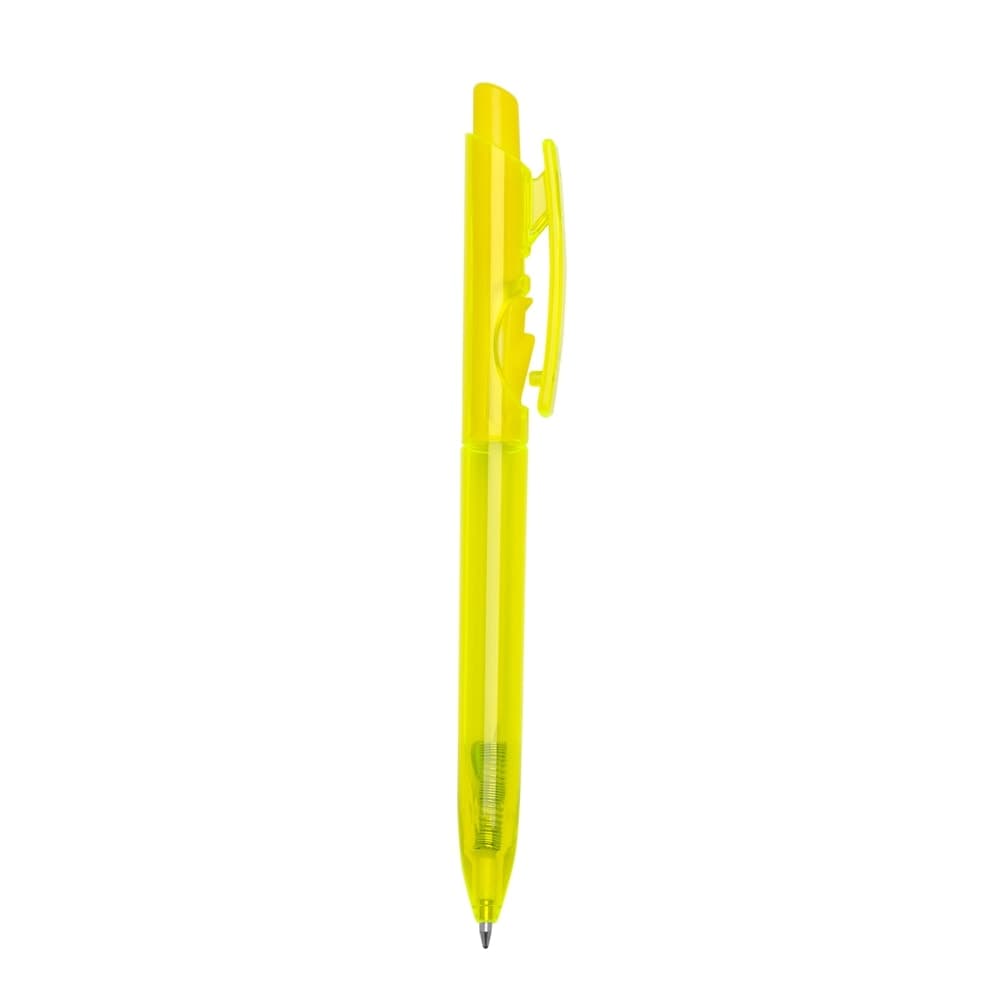 CANETA PLASTICA FLUORESCENTE - imagem 1