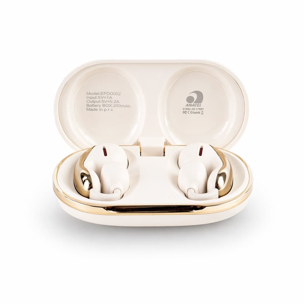 FONE DE OUVIDO BLUETOOTH COM CASE CARREGADOR - imagem 1