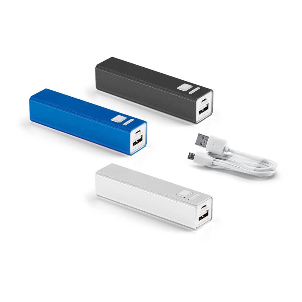 Bateria portatil em aluminio (2'200 mAh) - imagem 1