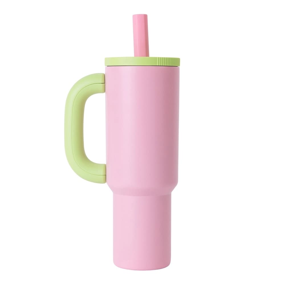 Copo Termico INOX Funny Rosa de 1100ml - imagem 1