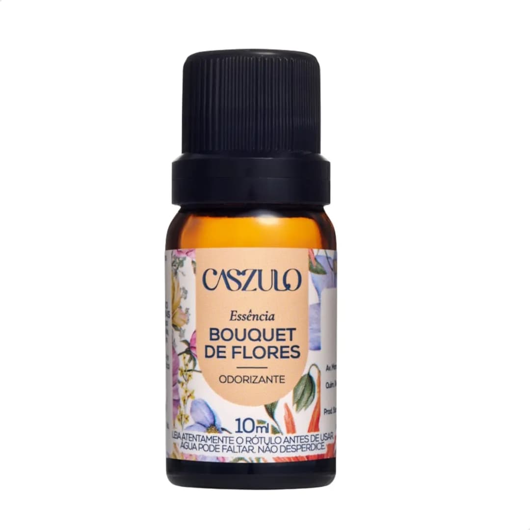 Essencia Caszulo Via Aroma 10ml Bouquet de Flores Aromatizador Ambiente - imagem 1