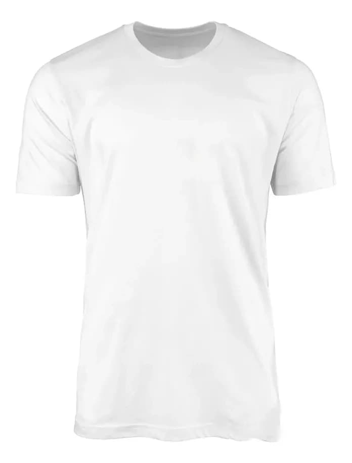 Camiseta Básica Lisa 100% Algodão Personalizada - imagem 1