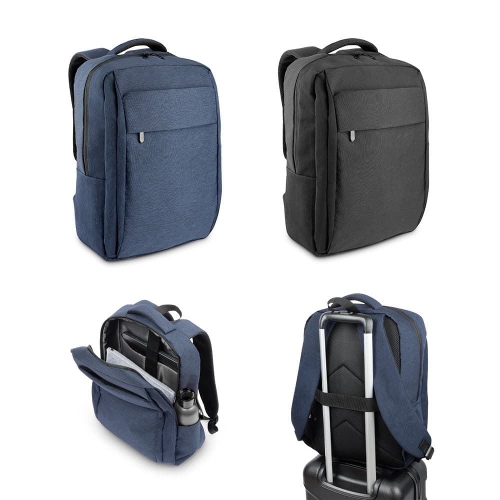 Mochila, totalmente almofadada, para notebook (15'6") em poliester reciclado 300D de alta densidade (18 L) - imagem 1