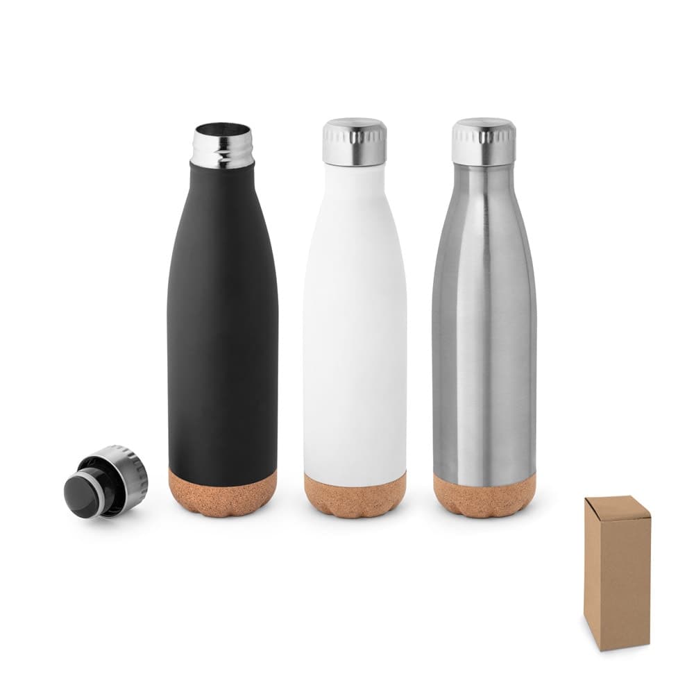 Garrafa termica em aco inox de parede dupla isolada a vacuo (560 mL) - imagem 1