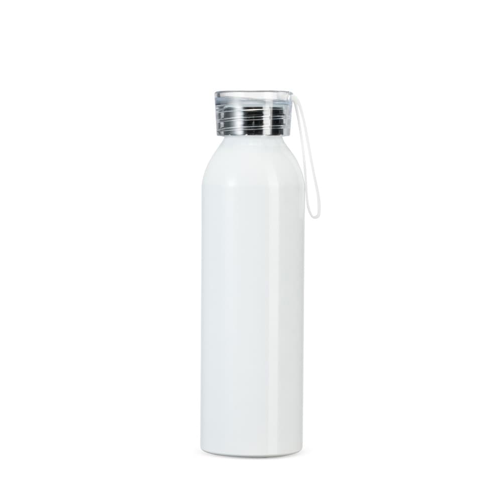 Garrafa de Alumínio 650 ml com Alça de Silicone Personalizada - segunda imagem
