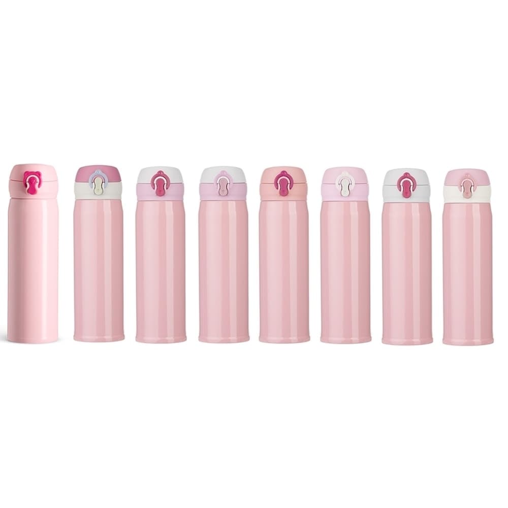 GARRAFA TERMICA 400ML *TAMPAS SORTIDAS - imagem 1