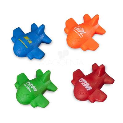 Anti-Stress no formato Avião Personalizado