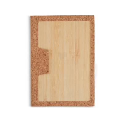 Caderneta em Bambu Personalizado