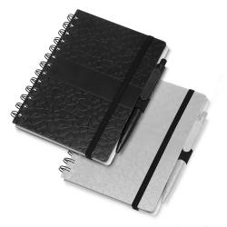 Caderno de Anotações C/ Caneta Personalizado