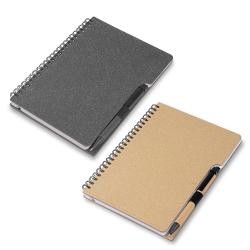 Caderno de Anotações Em Papelão Reciclável Personalizado