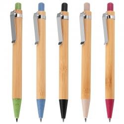 Caneta Ecológica de Bambu Personalizada