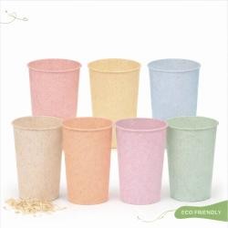 Copo Plástico Em Fibra de Arroz 400ml