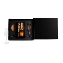 Jogo de Taças de Vidro P/ Champagne 186 Ml - 2 Peças