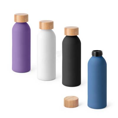 Squeeze Tampa Bambu  550ml Personalizado